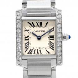 Cartier Tank Française Small W4TA0008 Stainless Steel Watch